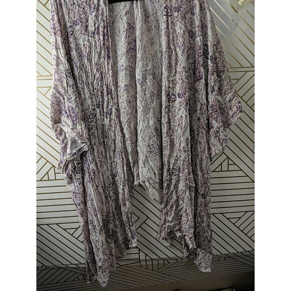 URBAN OUTFITTERS ECOTE Women's Kimono Open Front Shawl Boho ONE SIZE - Picture 3 of 9